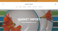 Desktop Screenshot of marketimport.com.au
